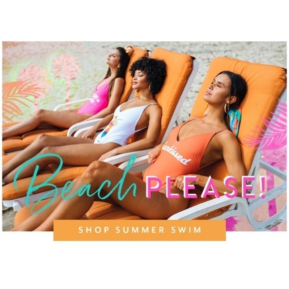 💕SHOW ME YOUR MUMU💕 Siesta Key One Piece Swimsuit ~ Vacay Everyday Small NWT - Picture 5 of 8